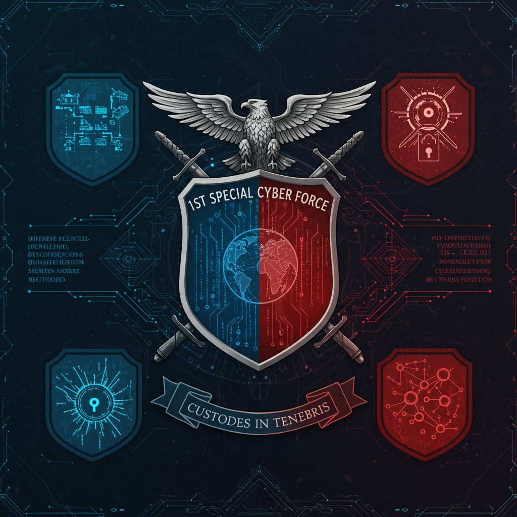 1st Special Cyber Force Regimental Banner